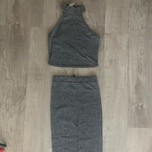 Matching Set Skirt + Top Boutique Find